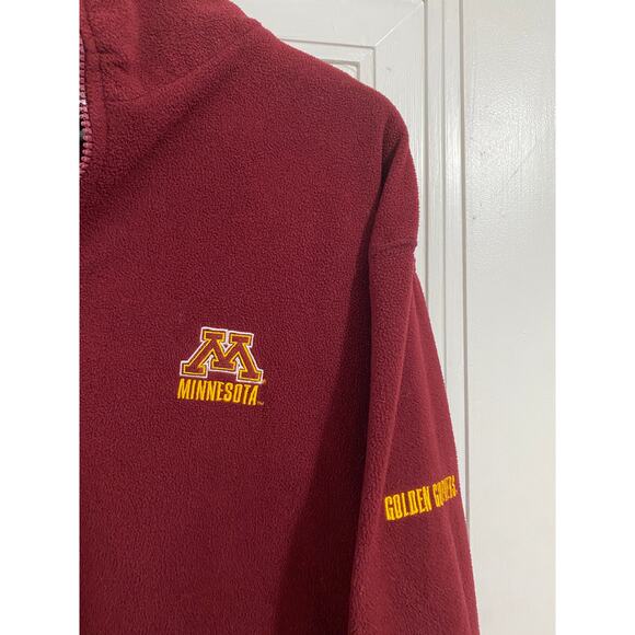 Minnesota Gophers Pullover Fleece Sweatshirt Size Large - Picture 2 of 6